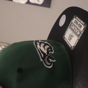 Green and Black Snapback Cap
